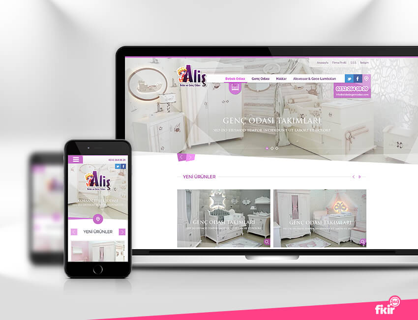 Aliş Bebe Web Tasarım